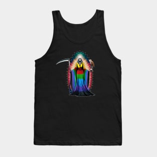 Santa Muerte of the Seven Powers - Santa Muerte de las Siete Potencias Tank Top